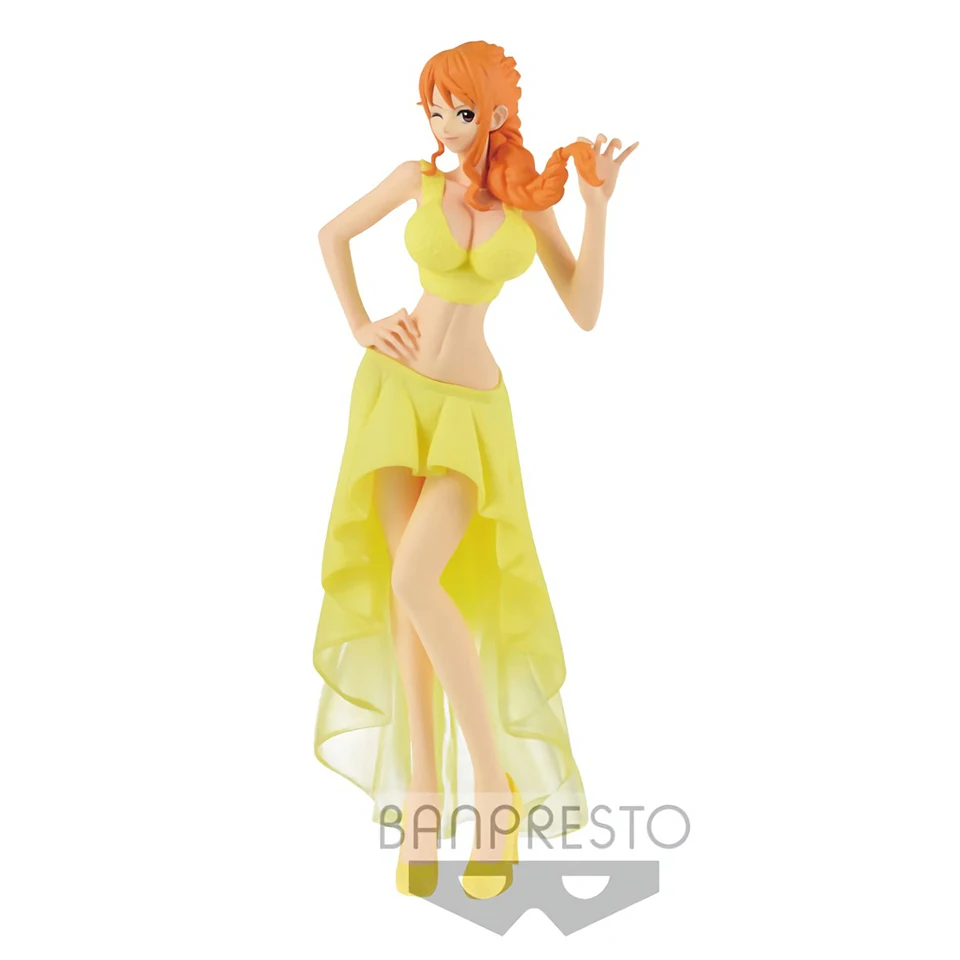Фигурки Tronzo оригинальные призовые фигурки Banpresto One Piece Lady Edge свадебные Nami из ПВХ