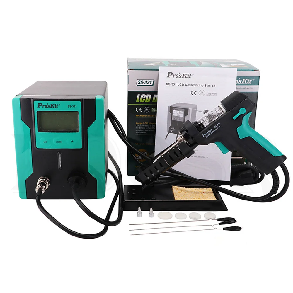 Pro'sKit SS 331H электрический пистолет для удаления припоя Антистатическая Высокая