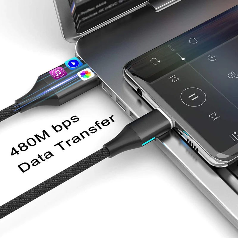 CANDYEIC Тип usb C Магнитный кабель для samsung S9 S10 S8plus Note8 C9pro C7pro C5pro A3 A5 A7 2017 LG g6 G5 V20 Nexus 5X
