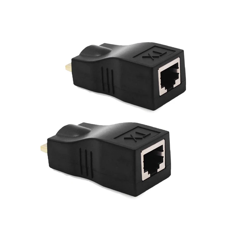 30 м 4 к 3D HDMI удлинитель для RJ45 по Cat 5E/6 сетевой LAN Ethernet адаптер передатчик RX TX ТВ