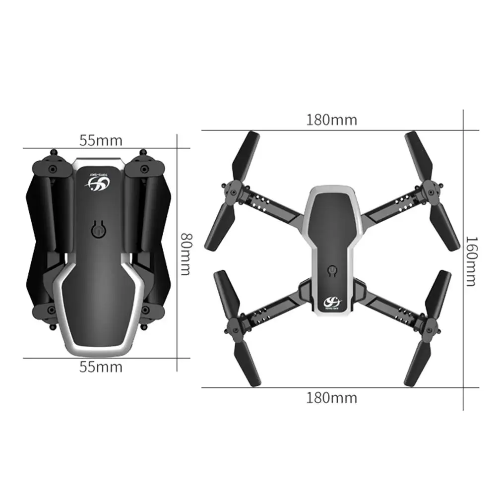 S171 PRO складной Дрон Портативный прикрепляющийся к 360 ° Flip Безголовый режим 8