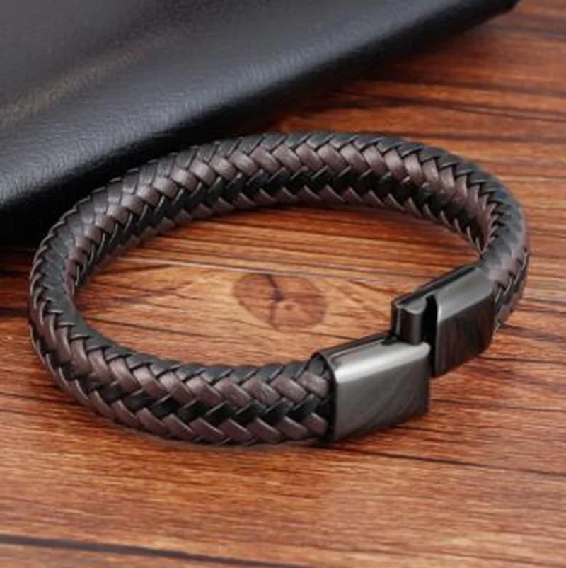 Браслет плетеный вручную для мужчин и женщин классический подарок на день