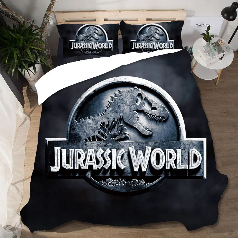Домашний текстиль постельное белье Парк Юрского периода роскошный подарок 3d