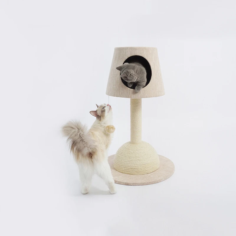 Деревянная Когтеточка для кошек скалолазания игрушки кошек|Мебель и когтеточки|