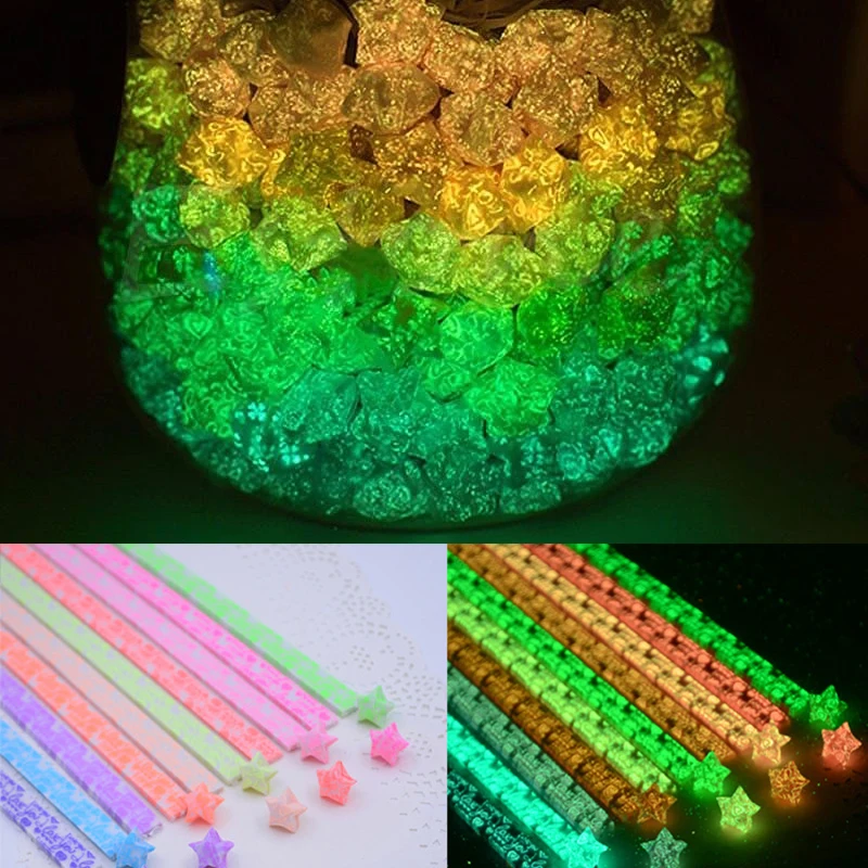 2 пакета бумажная поделка сделай сам складная светящаяся Счастливая звезда