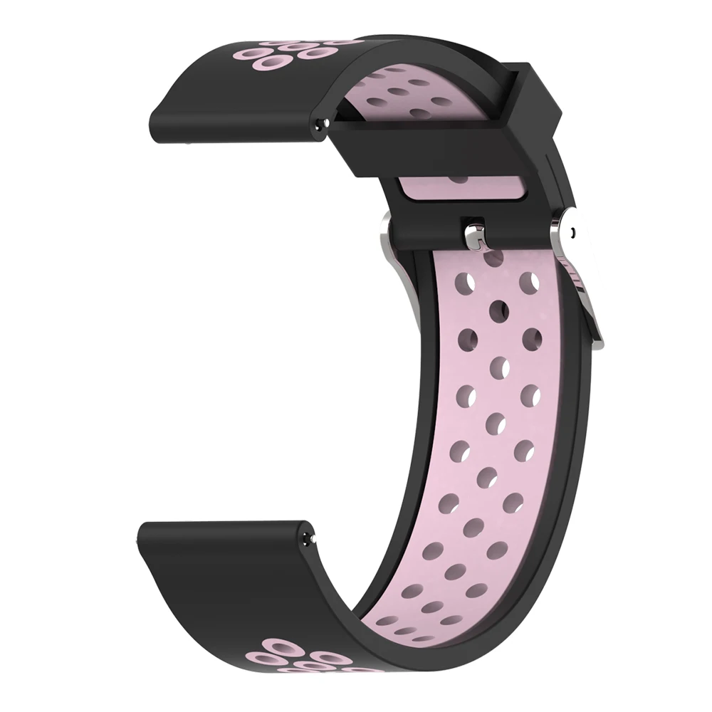 Новый 22 мм ремешок для умных часов с круглым отверстием вентиляция спортивный