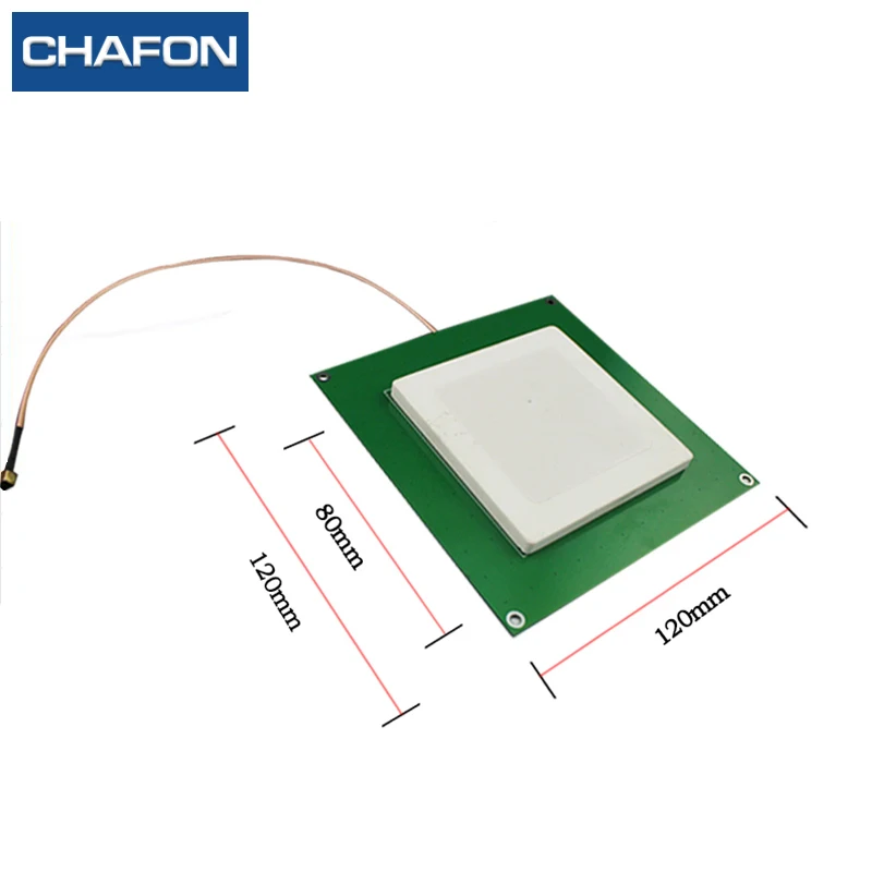 CFAFON 80 мм* 80 мм 6dBi керамическая 915 МГц rfid антенна с круговой поляризацией используется для управления складом