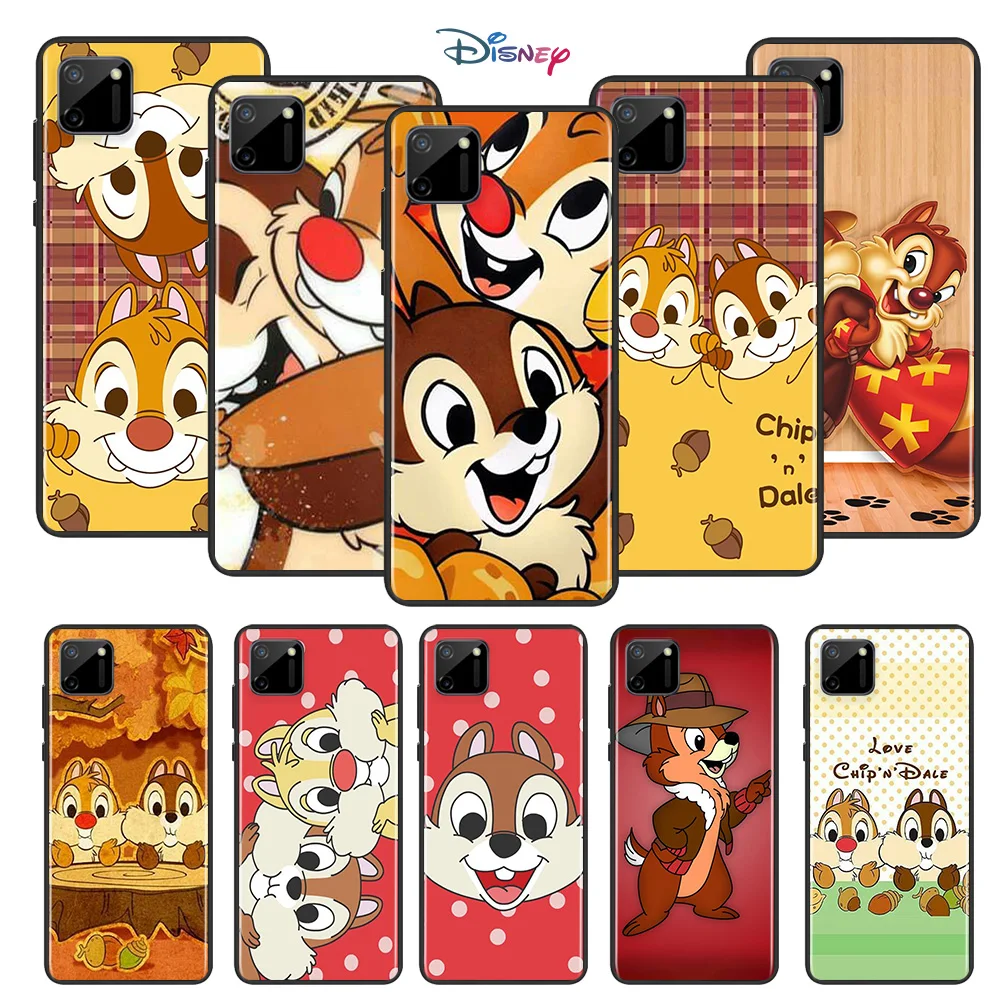 

Disney Cartoon Animation Cute Chip Dale For OPPO Realme 7i 7 6 6S 6i 5 5S 5i 3i Narzo 10 20 Pro Global TPU Silicone Phone Case