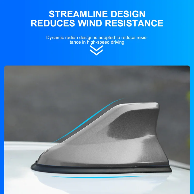 Улучшенный сигнал Универсальная автомобильная антенна плавник акулы авто крыша