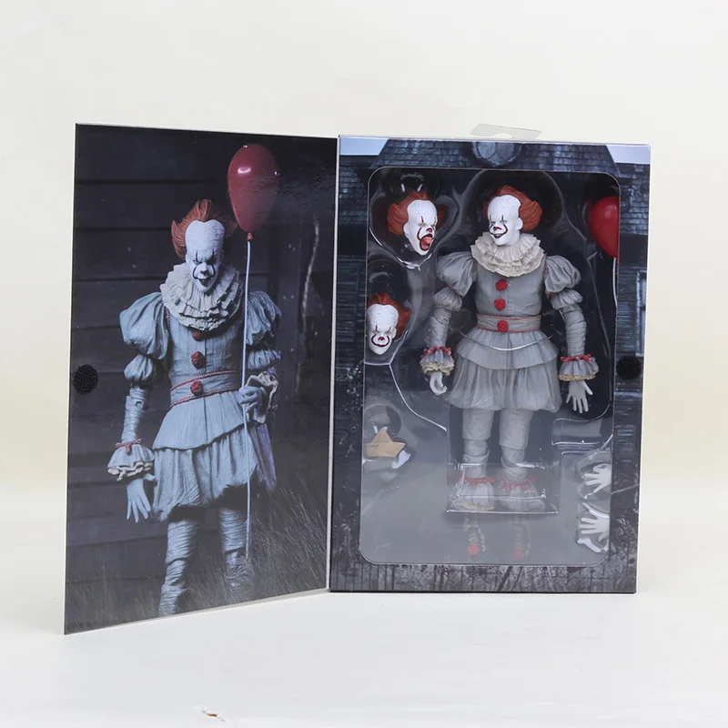 NECA scarry фильм Стивен Кинг это Pennywise Джокер клоун фигурка игрушки Косплей улица