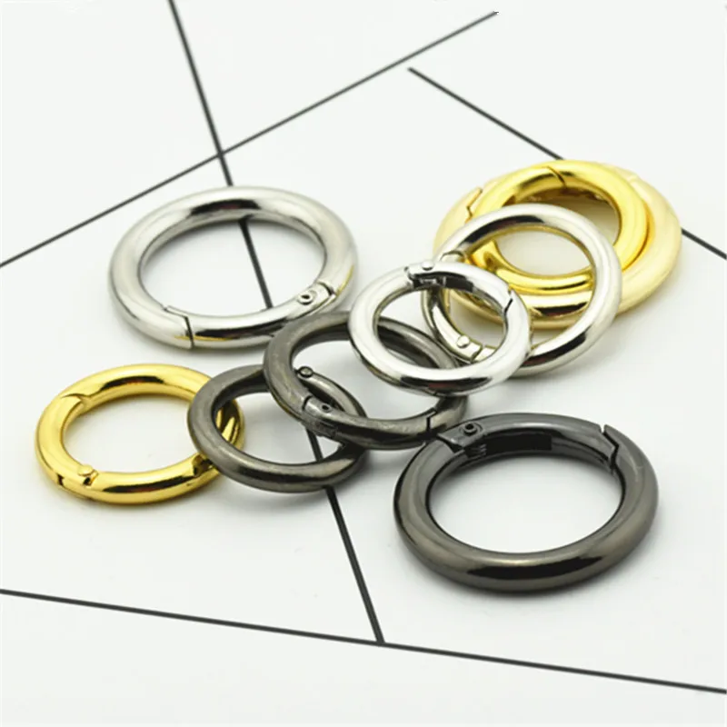 4 шт высококачественные металлические кольца из нержавеющей стали с кольцом и