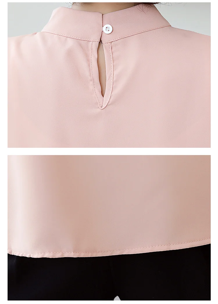 Blusas Mujer De Moda 2020 женская блузка с длинным рукавом Женские топы и блузки бантом