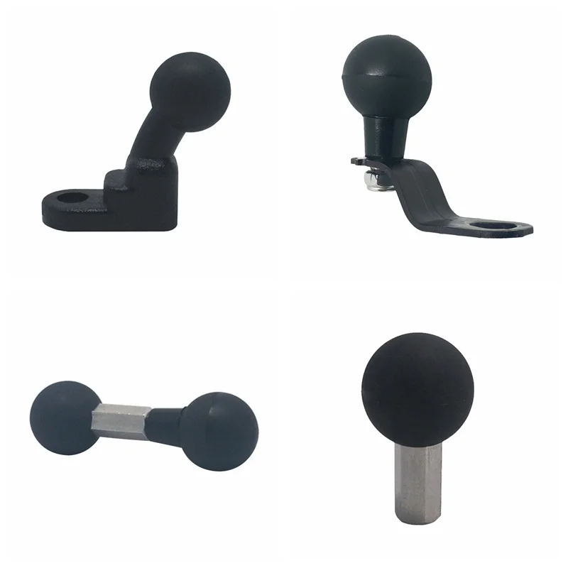 Шаровая Головка черный держатель телефона GPS крепление мотоцикла база с