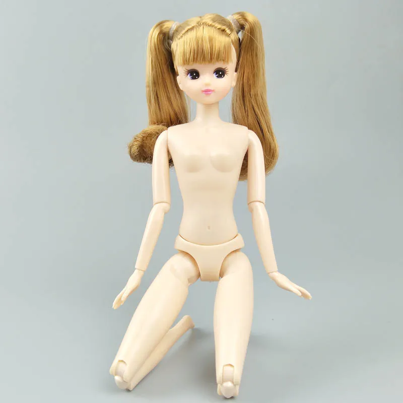 Детская игрушка красивая кукла голова и 12 суставов Подвижная кукла BJD тело для кукла licca 1/6 BJD кукла лучший подарок для девочек - Цвет: doll 4