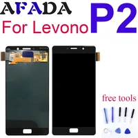5 5 for lenovo p2 display lcd display touch screen digitizer assembly with frame replacement for lenovo p2 lcd screen