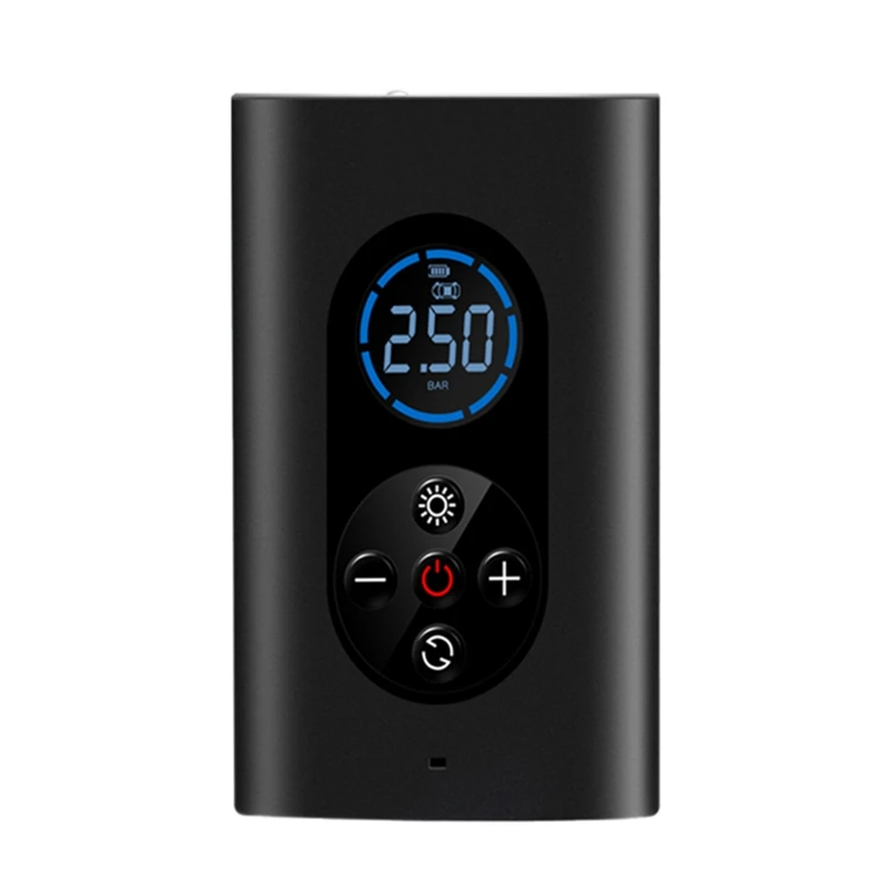 

Car Air Compressor Inflator Pump with LED Lamp Mini Wireless Auto Tire Electric Air Pump for Car Motorcycle Bicycle