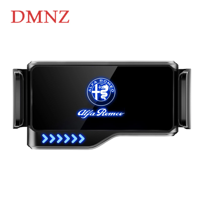 

Car mobile phone holder navigation electric mobile phone holder For Alfa Romeo Giulia Stelvio Modification
