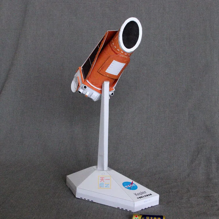 1:40 Kepler космический телескоп бумажная модель популярная научная ручная работа