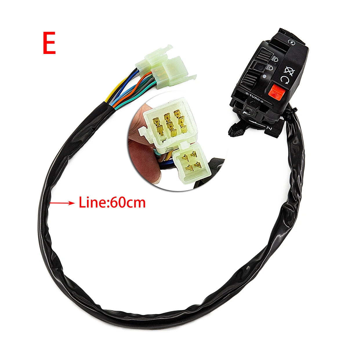 22mm Motorcycle Switches Motorbike Horn Button Turn Signal Electric Fog Lamp Light Start Handlebar Controller Switch | Автомобили и