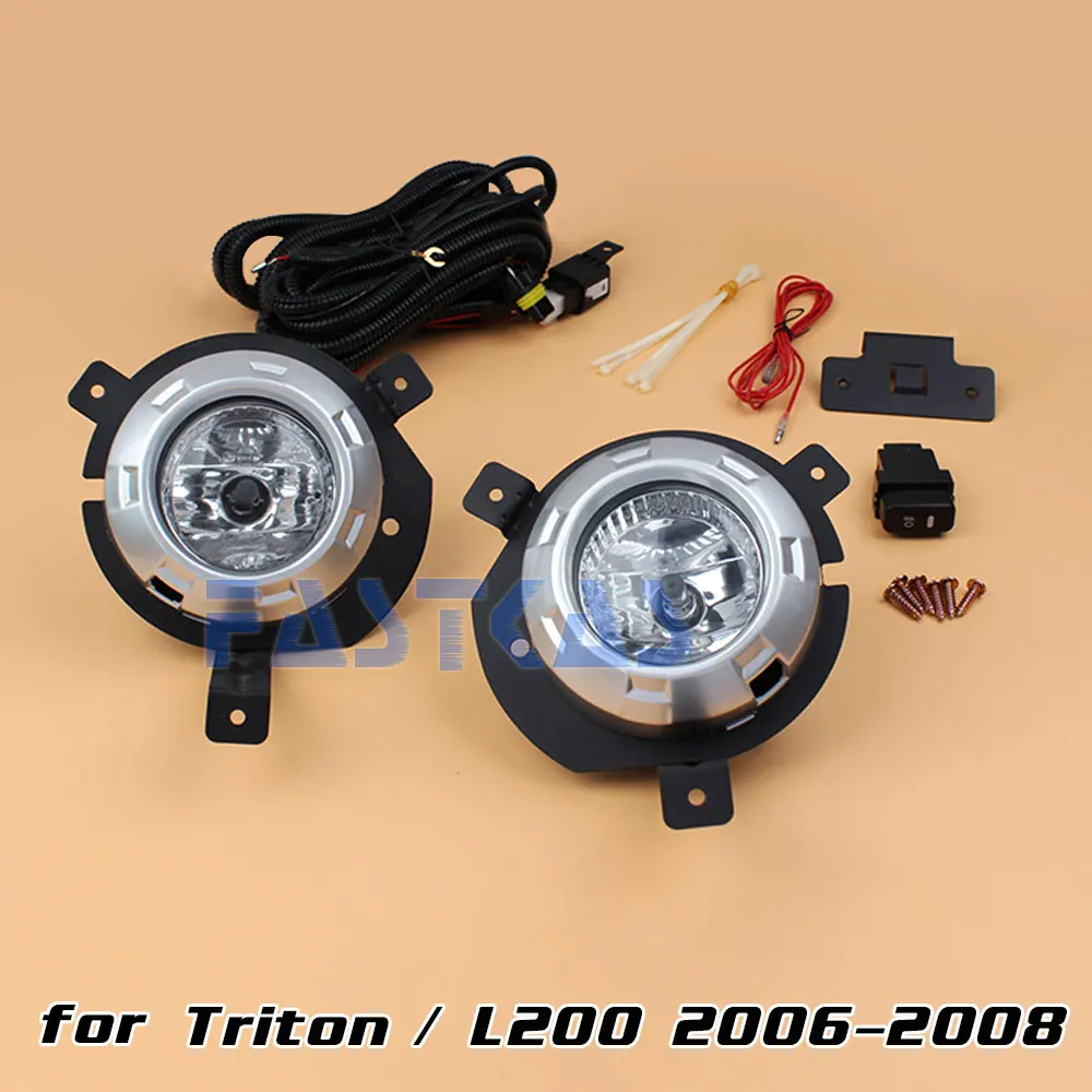 Автомобисветильник противотуманная фара в сборе для Mitsubishi Triton / L200 2006 2007 2008 левая