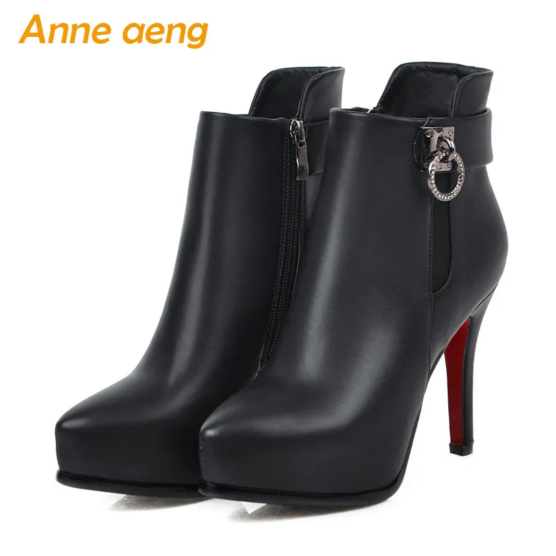 2019 г. новые зимние женские ботильоны пикантная женская обувь на платформе