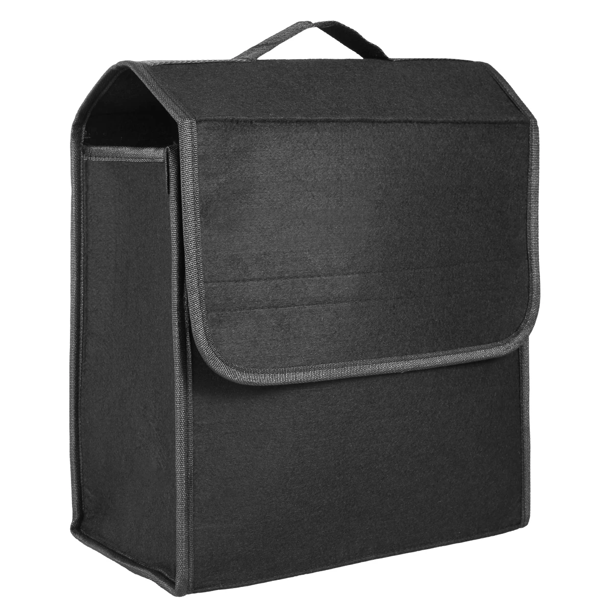 

Large Anti Slip Compartment Boot Storage Organizer Tool Bag Car Storage Bag Car Trunk Organizer Soft Felt Storage Box