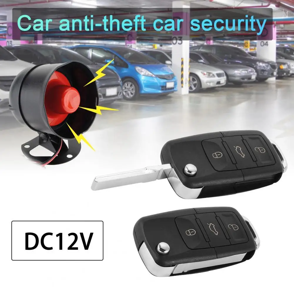

80% Hot Sales!! 802-8239 Universal Car Alarm Anti-theft Automatic Door Lock Security Warning System for Vehicles