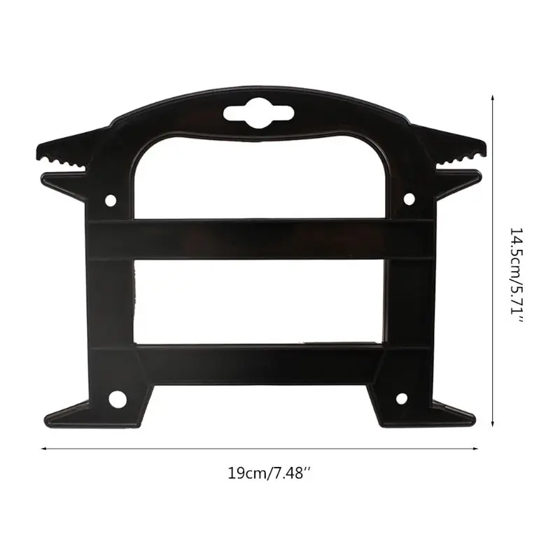 

2pcs Outdoor Spool Tool 550 Paracord Organizer with Tidy Holder Rope Parachute Cord Winder Prevents Tangles