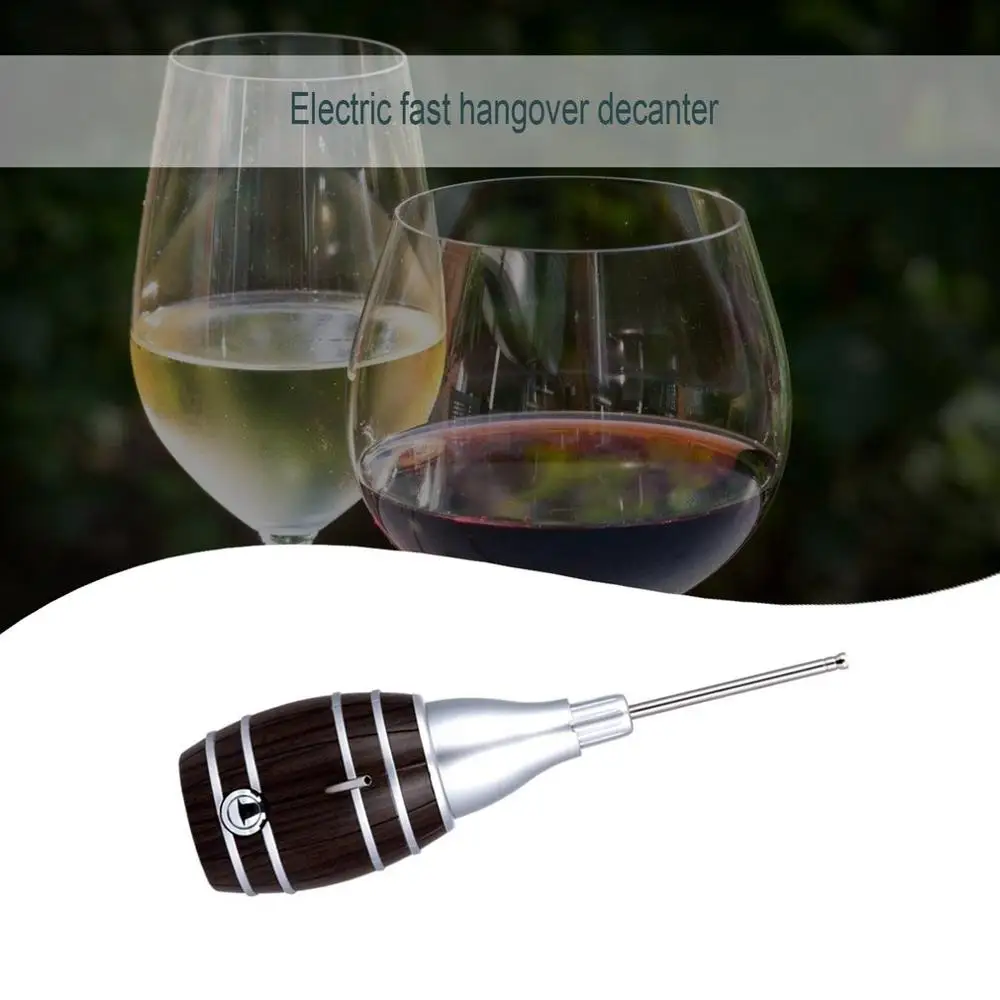 

Quick Decanter Electric Fast Hangover Decanter Effectively Reduces The Bitterness Of Red Wine Silky Feel Easy To Carry Hot Sale