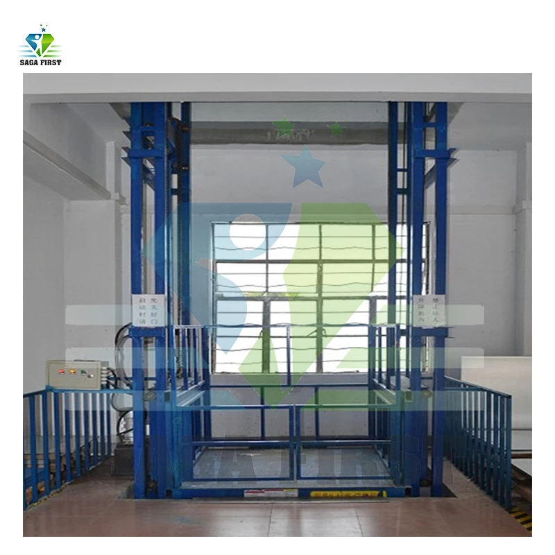 Customized basement hydraulic cargo lift with CE |