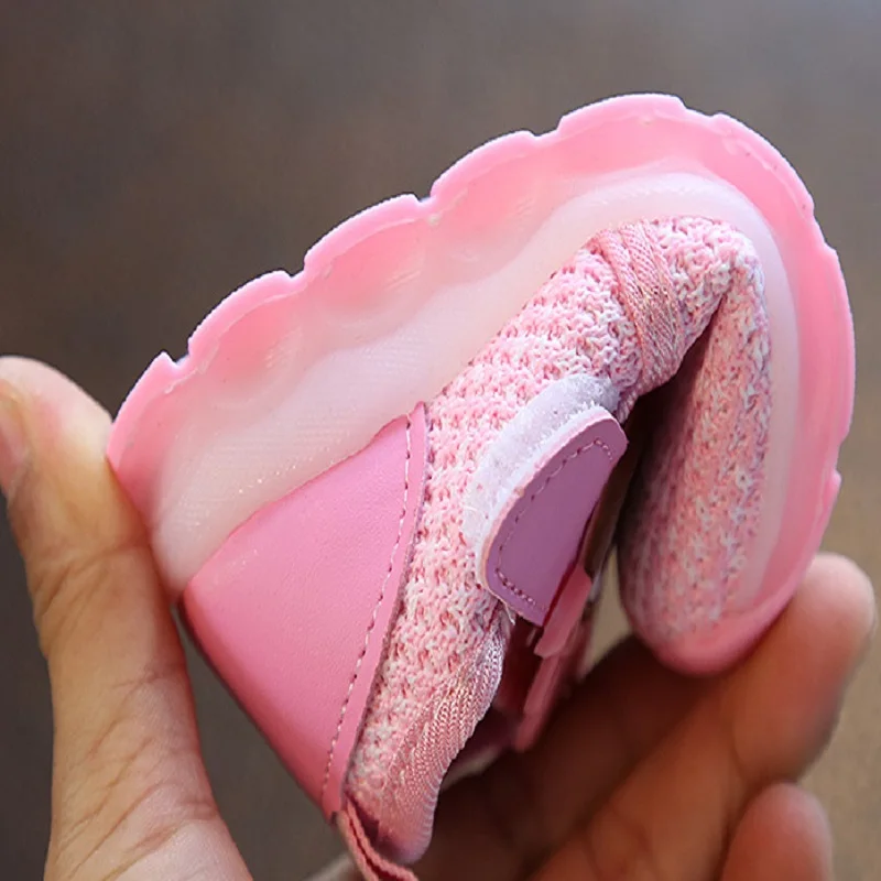 

2021 Shoes Kids Light Non-slip Sneaker Boys Casual Shoes Girls Breathable Mesh Single Shoes Children's Shoes New Toddler Sneaker