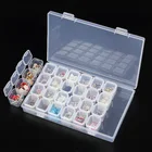 628 слотов Алмазная коробка для вышивки алмазные аксессуары для рисования чехол прозрачные пластиковые бусины дисплей коробки для хранения инструменты для вышивки крестом
