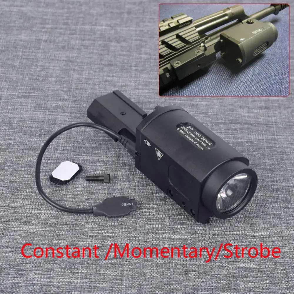 Тактическое оружие светильник AK SD светодиодный вспышка с пультом дистанционного