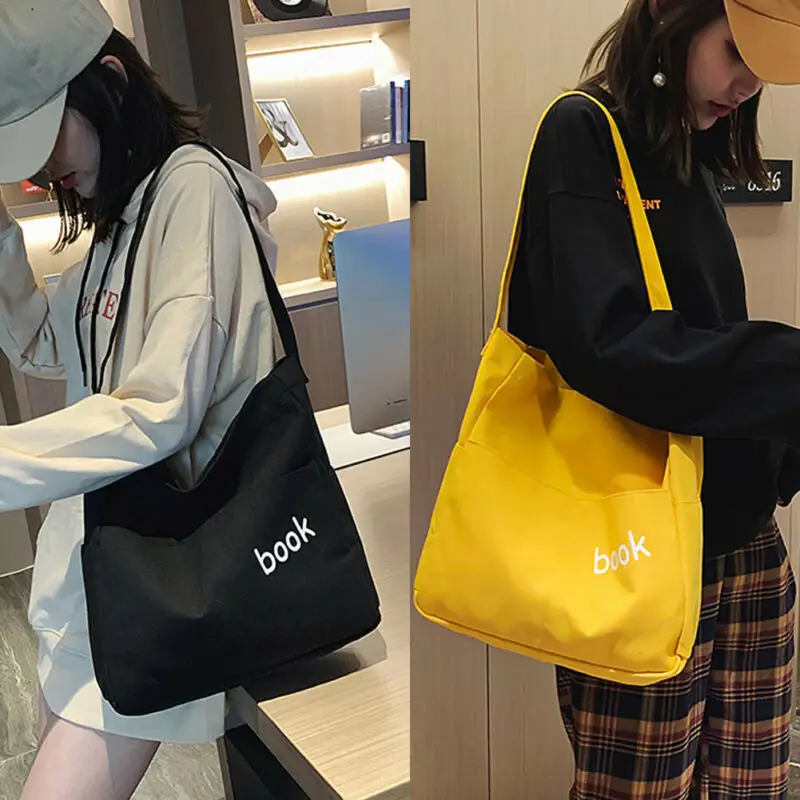 Женская винтажная Холщовая Сумка Хобо большая сумка-мессенджер сумочка на плечо