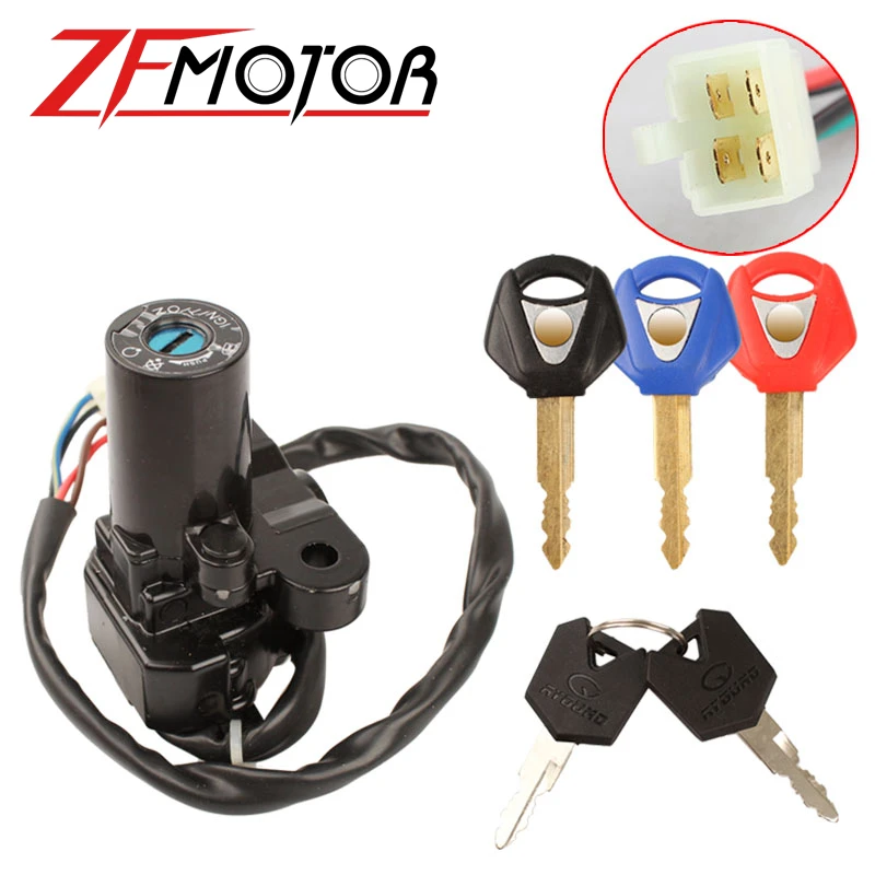Замок зажигания мотоцикла комплект ключей для топливного газа Yamaha MT03 06-12 YZF R6 R1 XJ6