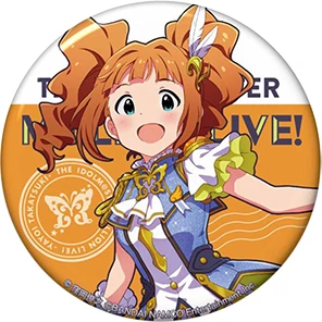Аниме IDOLM@ STER Idolmaster Million Live! Игровой значок Lumiere Papillon Ver. Металлические значки брошь булавки - Окраска металла: 04 Yayoi Takatsuki
