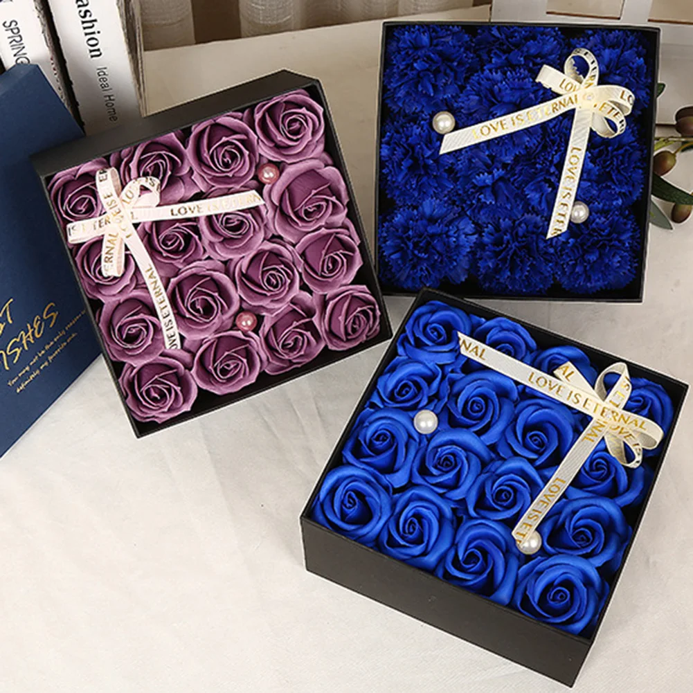 

Цветочное мыло для ванны с цветами розы DIY креативные подарки на день Святого Валентина, свадьбу, Рождество