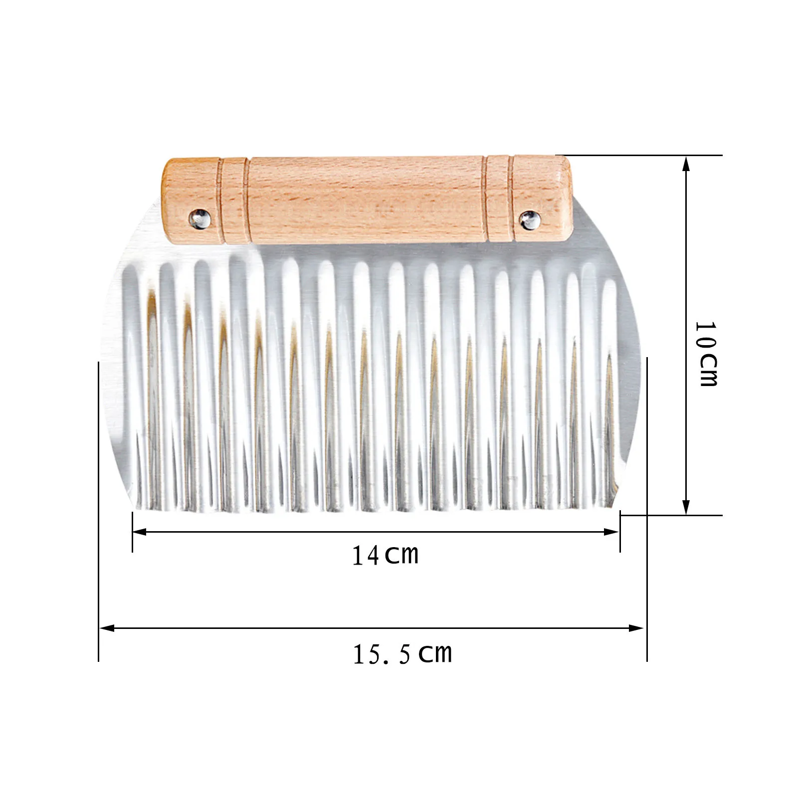 

Slicing tool potato french fries knife stainless steel kitchen accessories wave knife chopper serrated blade carrot slicer