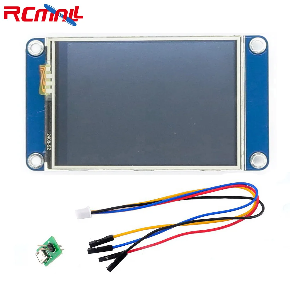 Inteligente e Resistente para Arduino Touch de 2.4 Nextion Tela ”uart Módulo Lcd Raspberry pi Esp8266 Fz1716 Hmi