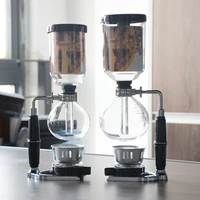 japanese style coffee siphon pot glass siphon coffee machine vacuum pot kitchen filtration tool 300ml500ml