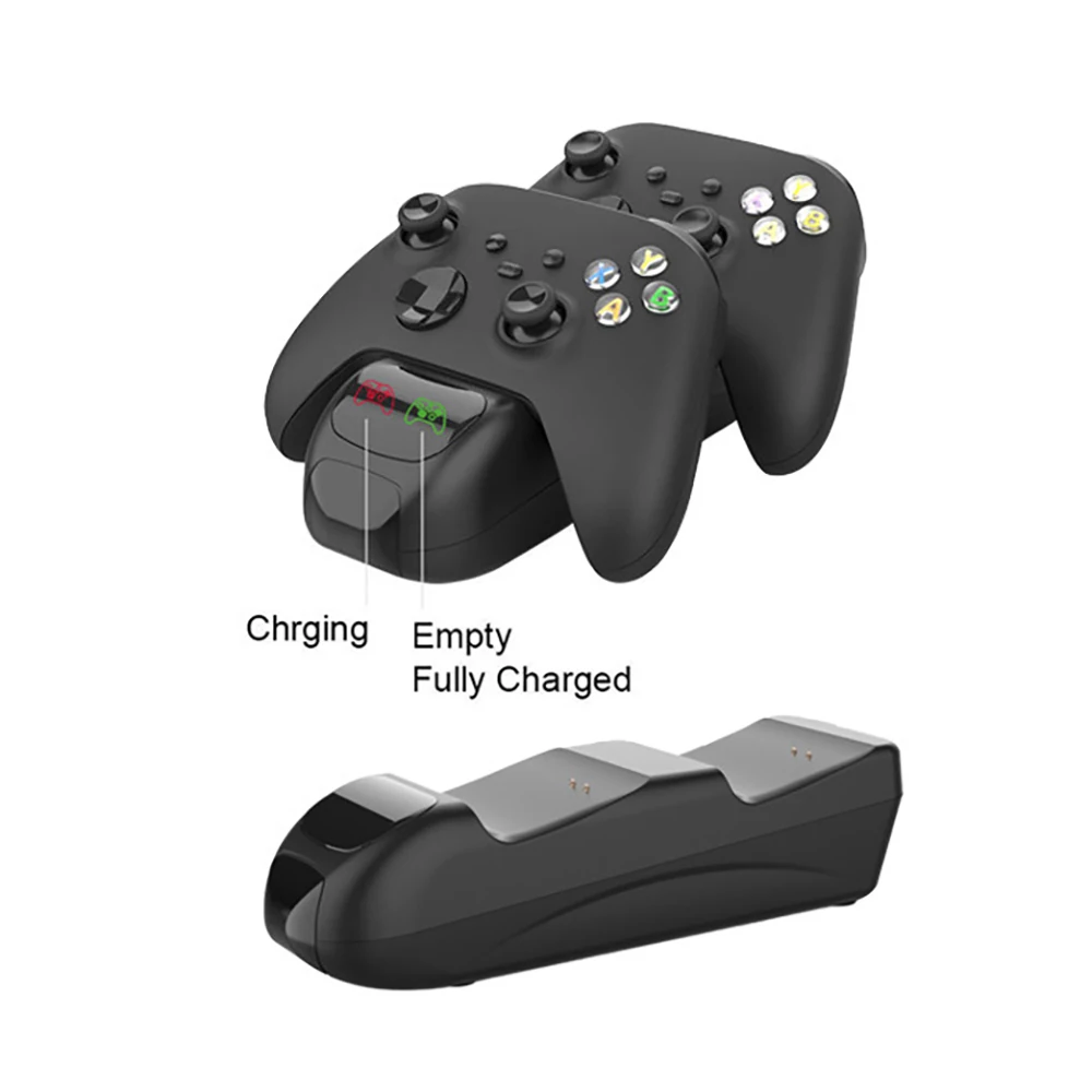 Док станция для Xbox серии X с двумя ручками типа C док быстрой зарядки зарядное
