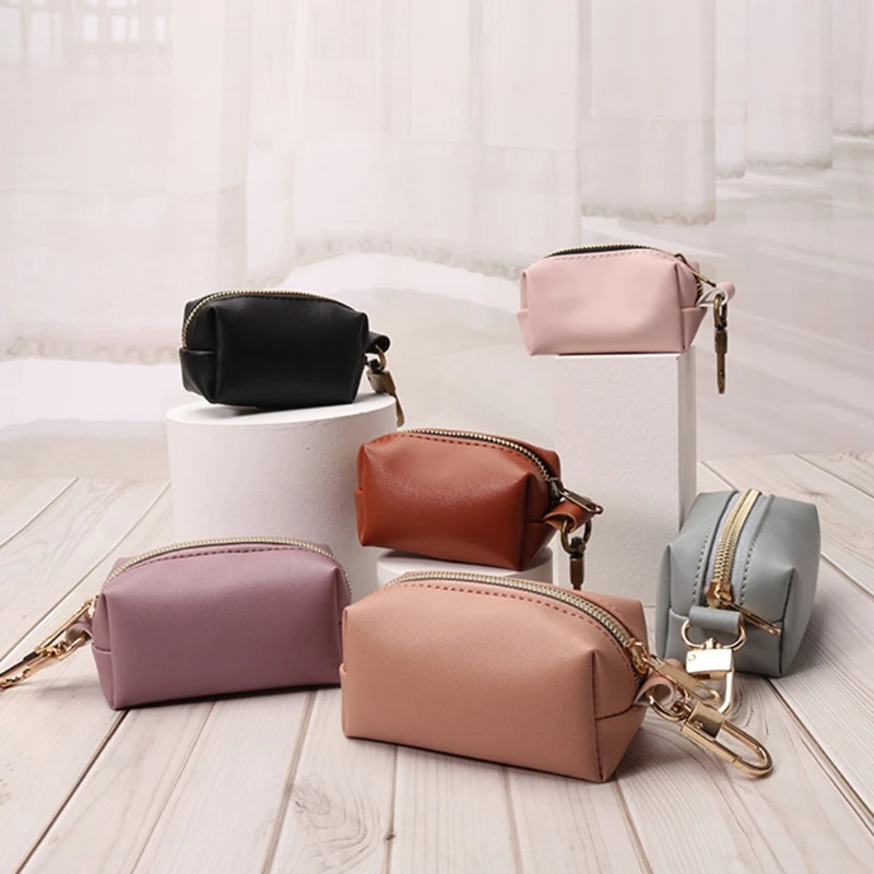 

Дорожный наружный портативный мешок корма для собак Диспенсер из искусственной кожи чехол для домашних животных Собака Щенок Кот Палочки в...