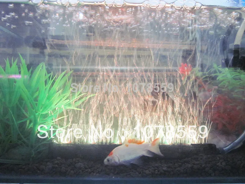 

1Pcs DIP LED NEW Aquarium Fish Tank decoration light Air Bubble fancy LED Lights 54CM 2.2W Free Shpping