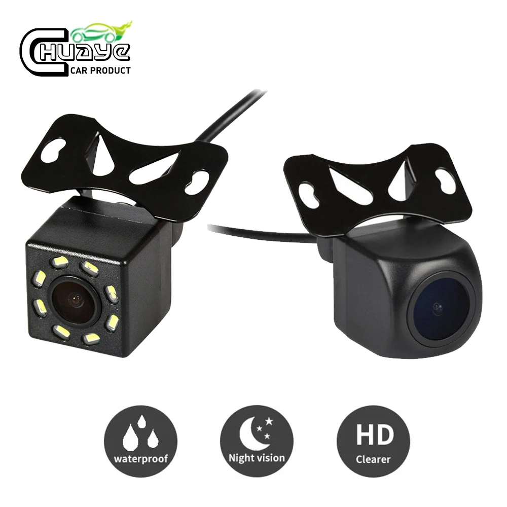 

Car Rear View Camera Universal Starlight Night Vision Backup Parking Reverse Camera Waterproof 170 Super Wide Angle HD Image