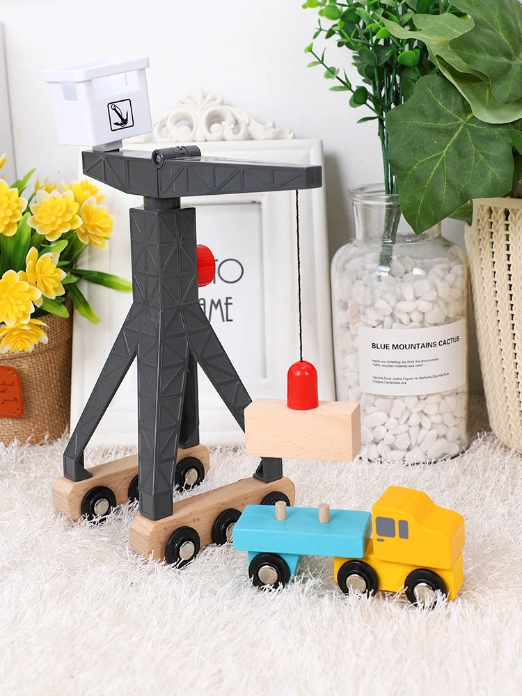 

Wood Magnetic Train Plane Wood Railway Helicopter Car Truck Accessories Toy For Kids Fit Wood new Biro Tracks Gifts