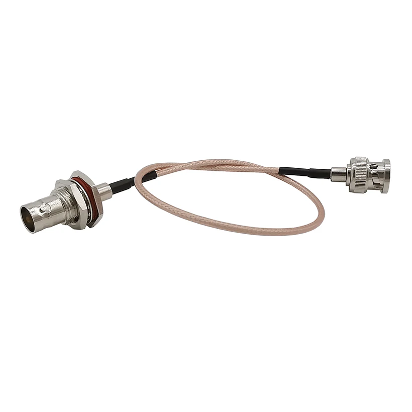 1Pcs BNC Male to Female Bulkhead 75 Ohm RG179 Extension Cable Connector for HD-SDI 3G-SDI Vedio Camera Monitor Recorder | Обустройство