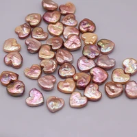 wholesale5pcs natural freshwater pearl heart beads crafts for jewelry makingdiy necklace bracelet earring accessories charm gift