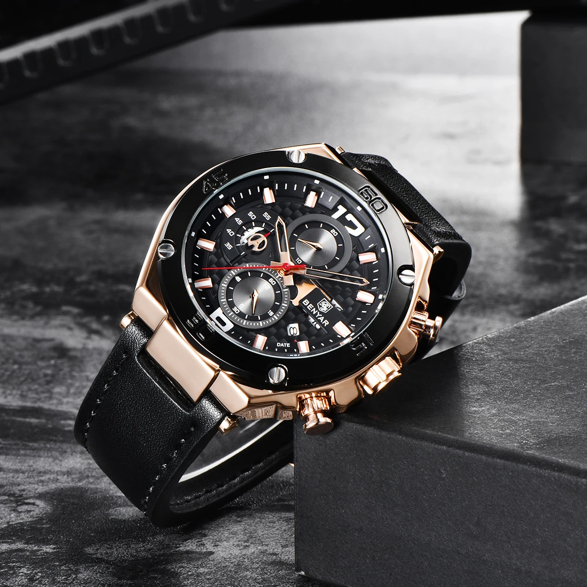 2019 BENYAR Men's Watch Casual chronograph Watches Men top luxury brand Quartz Sports Waterproof Wrist watch Relogio Masculino