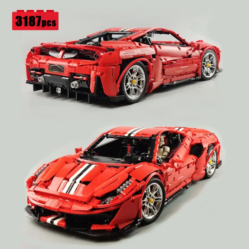 

Cada Master Technical Pista Sports Car Technology Brick Assembling City Remote Control Racing Building Blocks Kids Toys Aldult
