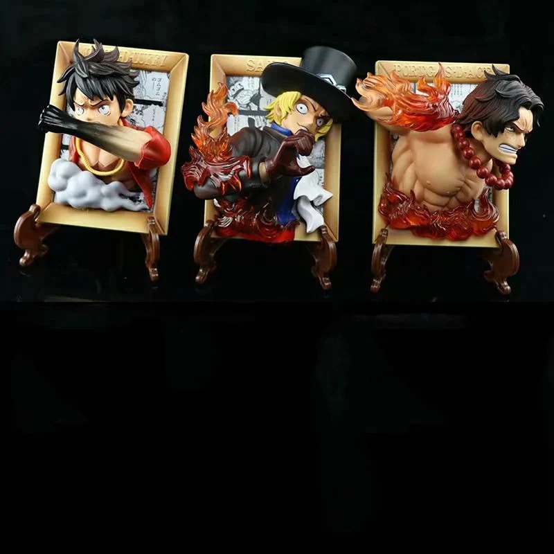 

Аниме One Piece, фигурка One Piece, Ace Luffy, ПВХ экшн-фигурка, модель, игрушки, подарок